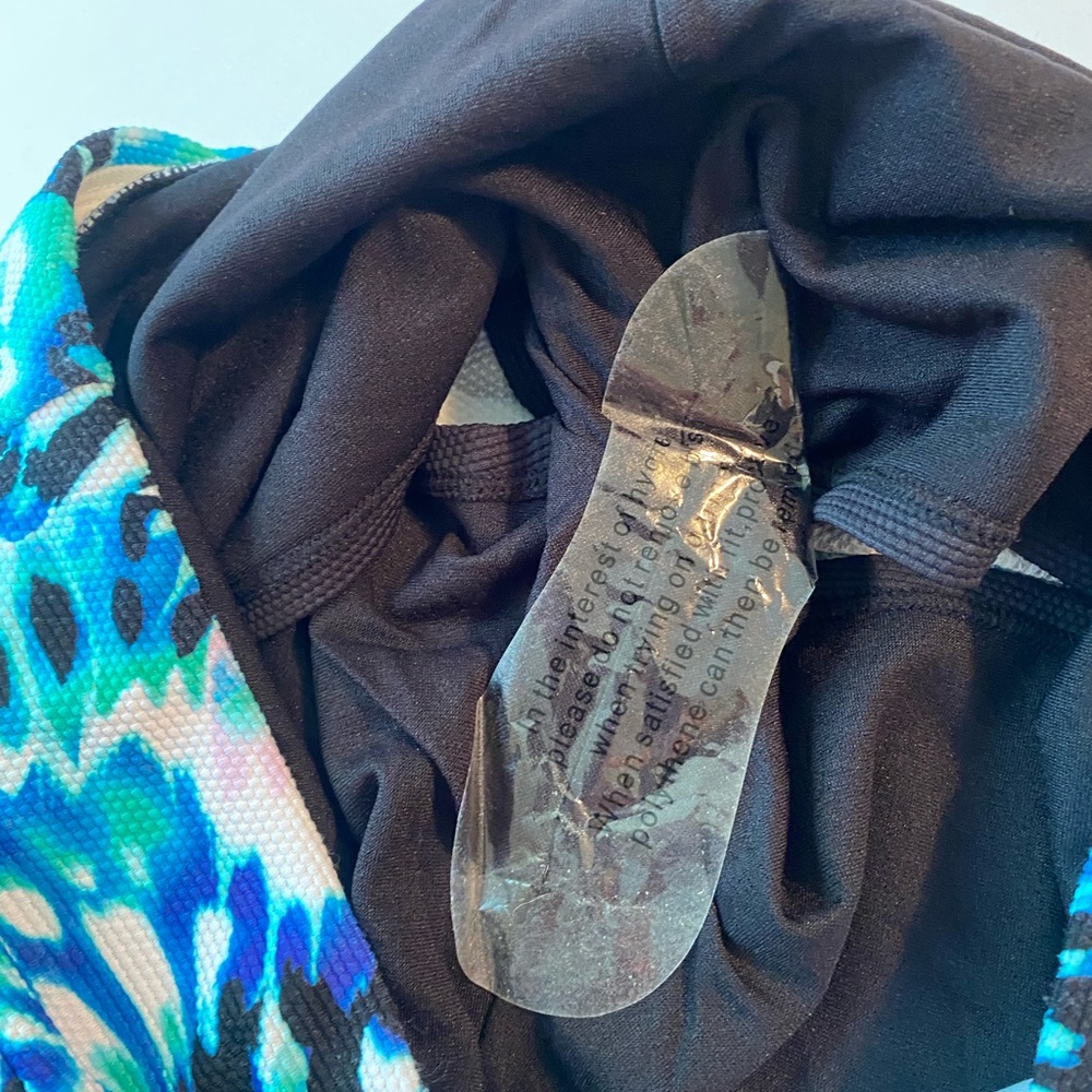 Tommy Bahama Blue and Green Swim Skirt - Picture 7 of 10